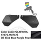 2015-2023 Ford Mustang GT Style Front Bumper Lip Spoiler Winglet PP