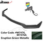 2018-2023 Ford Mustang GT R Spec Style Front Bumper Lip Splitter PP