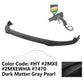 2021-2024 Ford Mustang Mach-E IKON 3PC Front Bumper Lip PP