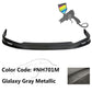 2003-2005 Honda Accord Sedan Mugen Style Front Bumper Lip  PP