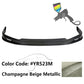 2003-2005 Honda Accord Sedan Mugen Style Front Bumper Lip  PP