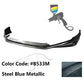 2013-2015 Honda Accord Sedan MD Style Front Bumper Lip PP 4DR