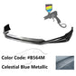 2013-2015 Honda Accord Sedan MD Style Front Bumper Lip PP 4DR
