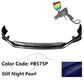 2013-2015 Honda Accord Sedan MD Style Front Bumper Lip PP 4DR
