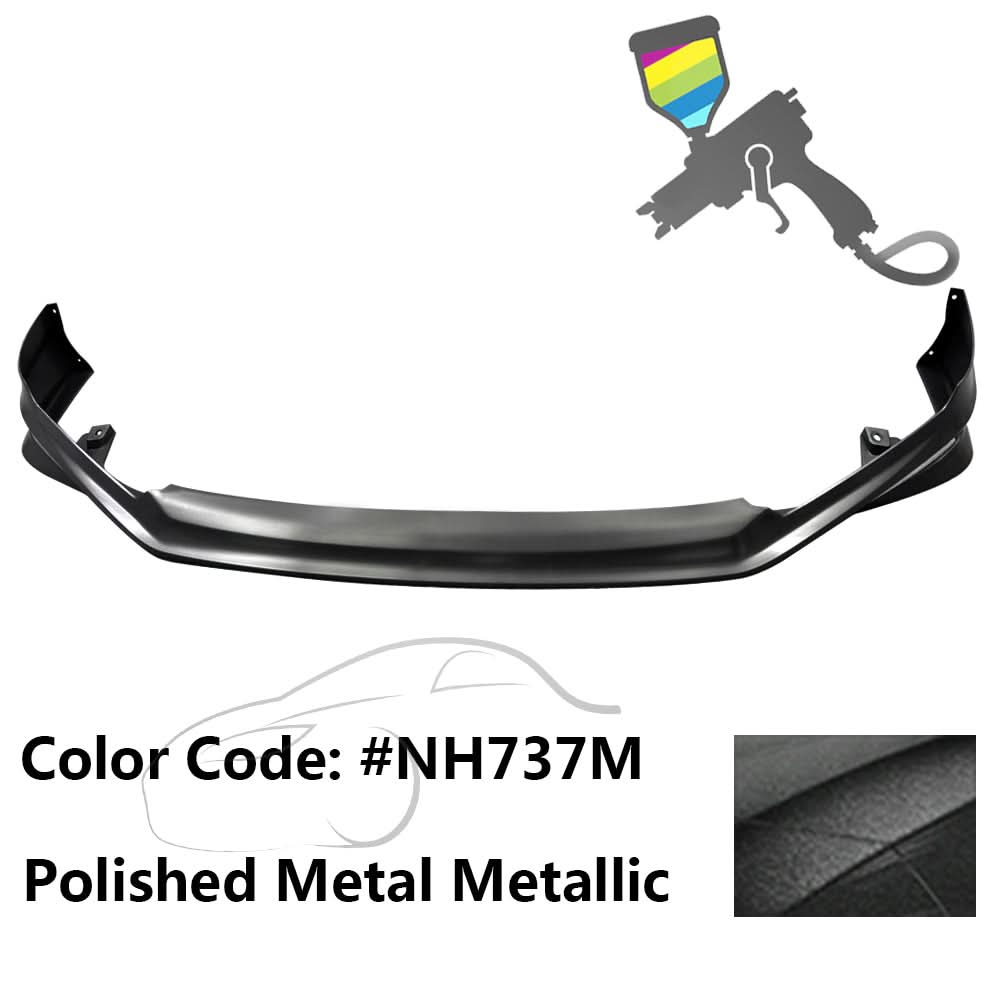 2013-2015 Honda Accord Sedan MD Style Front Bumper Lip PP 4DR