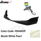 2017 Honda Accord Hybrid HFP Style Painted Front Bumper Lip Splitters