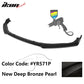 2018-2020 Honda Accord OE Style Front Bumper Lip 3PC PP