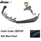 2018-2021 Honda Accord 3PC Front Bumper Lip PP