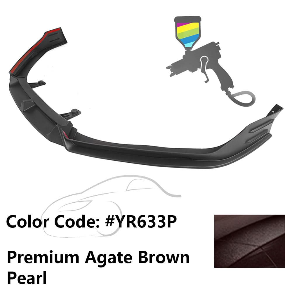 Front Bumper Lip Spoiler for 2021-2022 Honda Accord 3PC