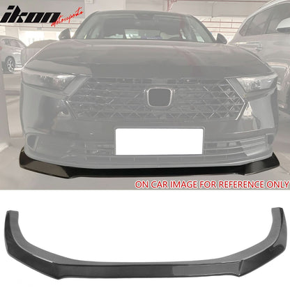 2023-2025 Honda Accord IKON V3 Style Front Bumper Lip ABS