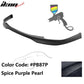 1998-2000 Honda Accord Coupe 2DR T-R Style Painted Front Bumper Lip PP