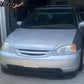 2001-2003 Honda Civic Coupe Sedan Unpainted Front Bumper Lip PU