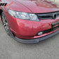 2006-2008 Honda Civic Sedan 4DR IKON Matte Black Front Lip Splitter PP