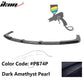 2006-2011 Honda Civic Sedan MU RR Style Front Bumper Lip ABS