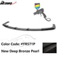 2006-2011 Honda Civic Sedan MU RR Style Front Bumper Lip ABS