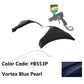 2016-2018 Honda Civic HF-P Style Painted Front Bumper Lip Splitters