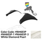 2016-2018 Honda Civic HF-P Style Painted Front Bumper Lip Splitters