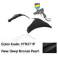 2016-2018 Honda Civic HF-P Style Painted Front Bumper Lip Splitters