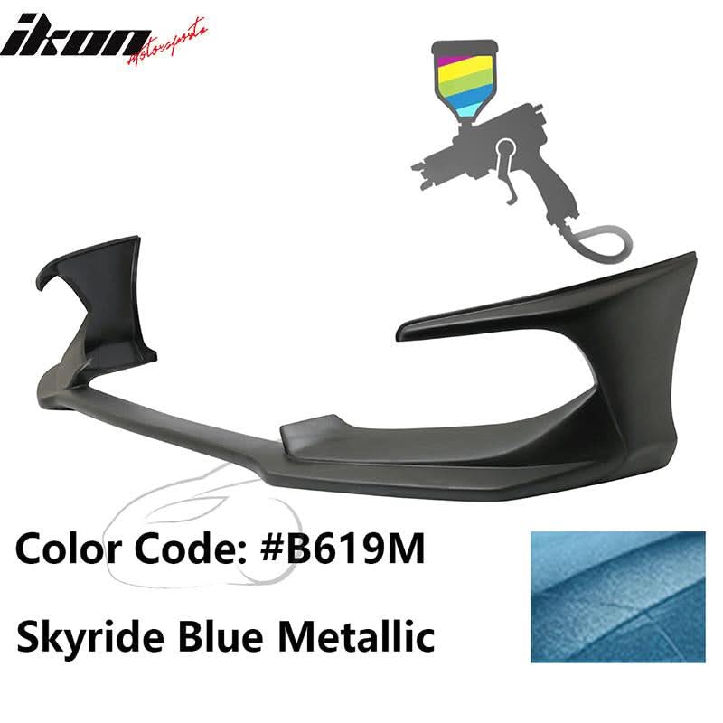 2016-2018 Honda Civic Coupe Sedan AVS Style Painted Front Bumper Lip
