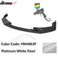 2017-2021 Honda Civic Hatchback IKON Style 3PCS Front Bumper Lip PP