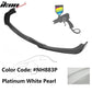 2019-2021 Honda Civic IKON V4 Style Front Bumper Lip Chin Spoiler 1PC