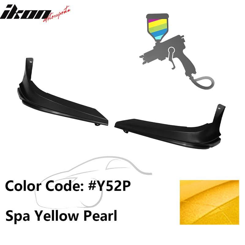 2019-2021 Honda Civic 10TH Gen Modulo Style Front Bumper Lip Splitters