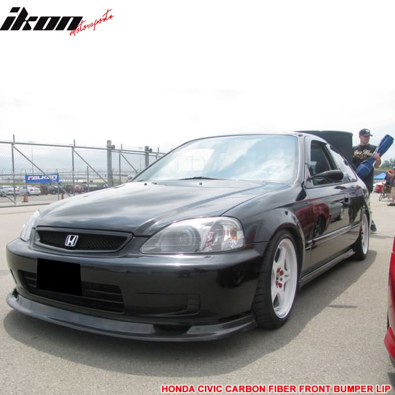 1999-2000 Honda Civic OE Style Front Bumper Lip PU