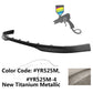 1992-1996 Honda Prelude T-R Front Bumper Lip Spoiler PU