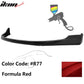 2000-2003 Honda S2000 Ap1 TR Style Front Bumper Lip Spoiler PU