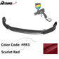2017-2018 Hyundai Elantra L Style Painted Front Bumper Lip PP