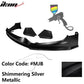 2017-2018 Hyundai Elantra SPW Style Front Bumper Lip W/Covers PP
