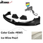 2017-2018 Hyundai Elantra SPW Style Front Bumper Lip W/Covers PP