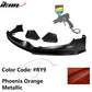 2017-2018 Hyundai Elantra SPW Style Front Bumper Lip W/Covers PP