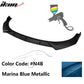 2021-2023 Hyundai Elantra 4DR Sedan Front Bumper Lip Spoiler PP 3PC