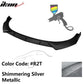 2021-2023 Hyundai Elantra 4DR Sedan Front Bumper Lip Spoiler PP 3PC