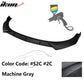 2021-2023 Hyundai Elantra 4DR Sedan Front Bumper Lip Spoiler PP 3PC