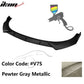2021-2023 Hyundai Elantra 4DR Sedan Front Bumper Lip Spoiler PP 3PC