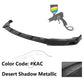 2010-2013 Infiniti G37 Sedan IKON 3PC Front Bumper Lip PP