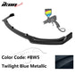 2018-2022 Infiniti Q50 Base Premium Painted Front Bumper Lip 3PC