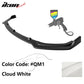 2018-2022 Infiniti Q50 Base Premium Painted Front Bumper Lip 3PC