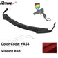 2014-2017 Infiniti Q50 Q50S Sport Model Painted Front Bumper Lip ABS