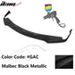 2014-2017 Infiniti Q50 Q50S Sport Model Painted Front Bumper Lip ABS