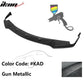 2014-2017 Infiniti Q50 Q50S Sport Model Painted Front Bumper Lip ABS