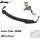 2014-2017 Infiniti Q50 Q50S Sport Model Painted Front Bumper Lip ABS