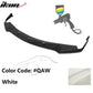 2014-2017 Infiniti Q50 Q50S Sport Model Painted Front Bumper Lip ABS
