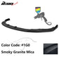 2016-2020 Lexus GS Lexon Style Painted PP Front Bumper Lip Spoiler