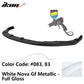 2016-2020 Lexus GS Lexon Style Painted PP Front Bumper Lip Spoiler