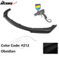 2016-2019 Lexus GS V2 Style Painted Front Bumper Lip Spoiler Painted