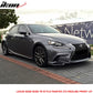 2014-2016 Lexus IS Model TR-D Style Front Bumper Lip Splitters 2PC