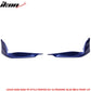 2014-2016 Lexus IS Model TR-D Style Front Bumper Lip Splitters 2PC